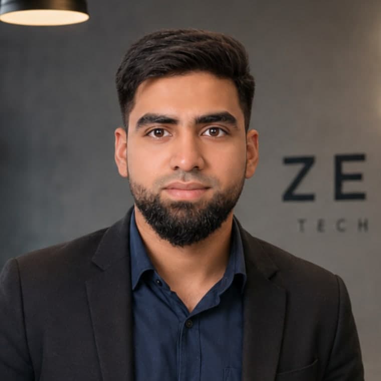 Abdullah Mohammed Hazeq, founder of Zeqlar Solutions FZE - LLC